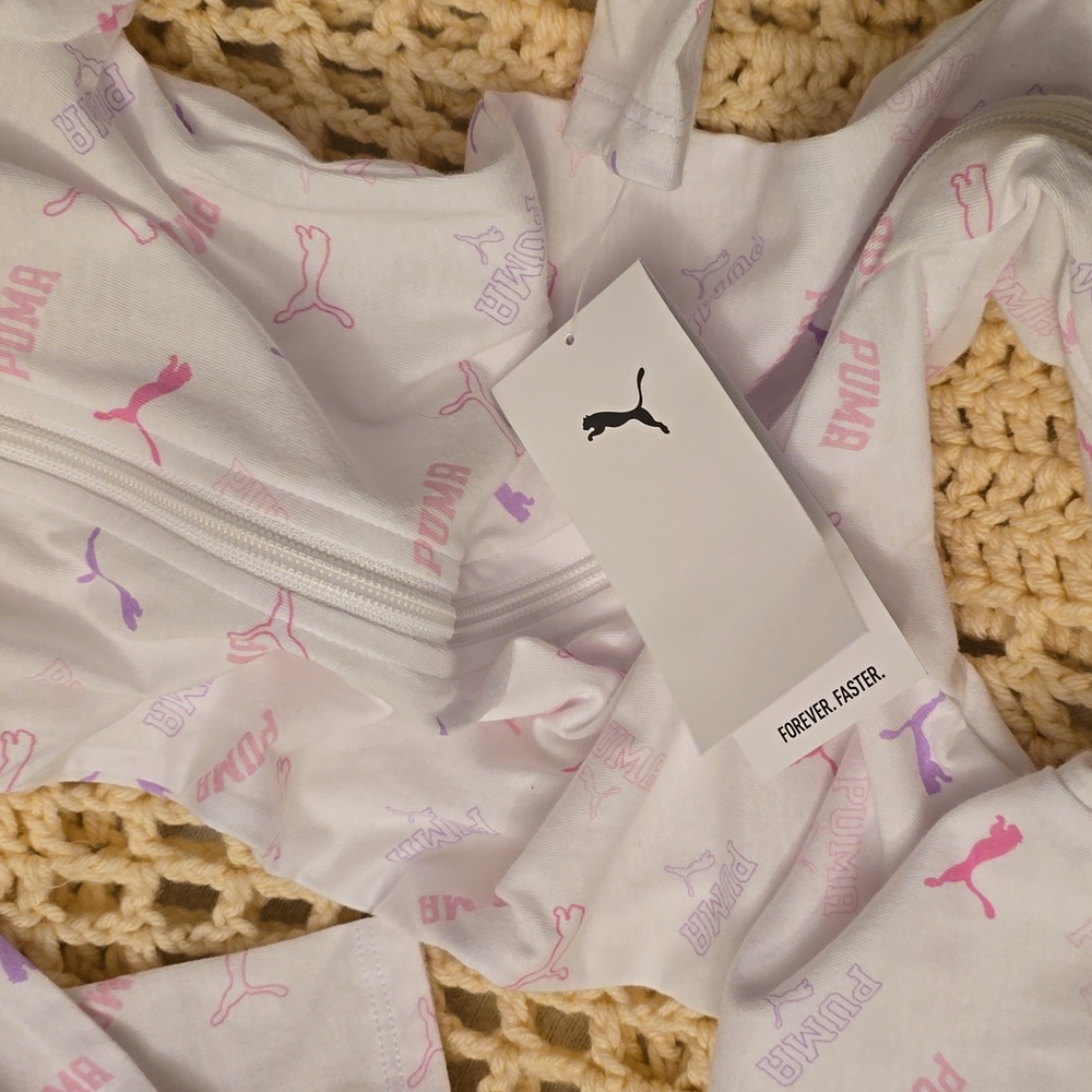 Puma Logo Baby Zip Up Sleeper 12 Month - Picture 4 of 7